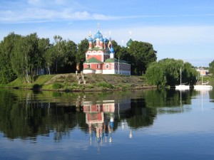 Углич Кремль вид с Волги