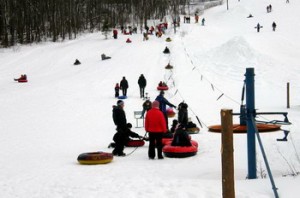 2 параллельных буксировочных подъемника
