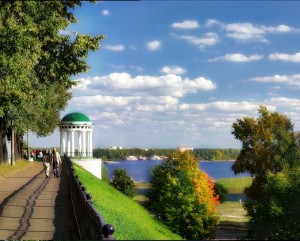 Набережная Ярославля